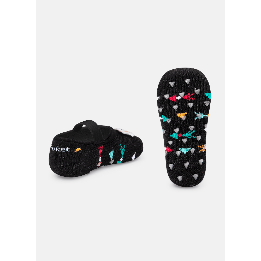 Meia Sapatilha com Antiderrapante Bebê Menino Raposa - 3