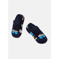 Meia Sapatilha Bebê Menino Antiderrapante Carros - 1