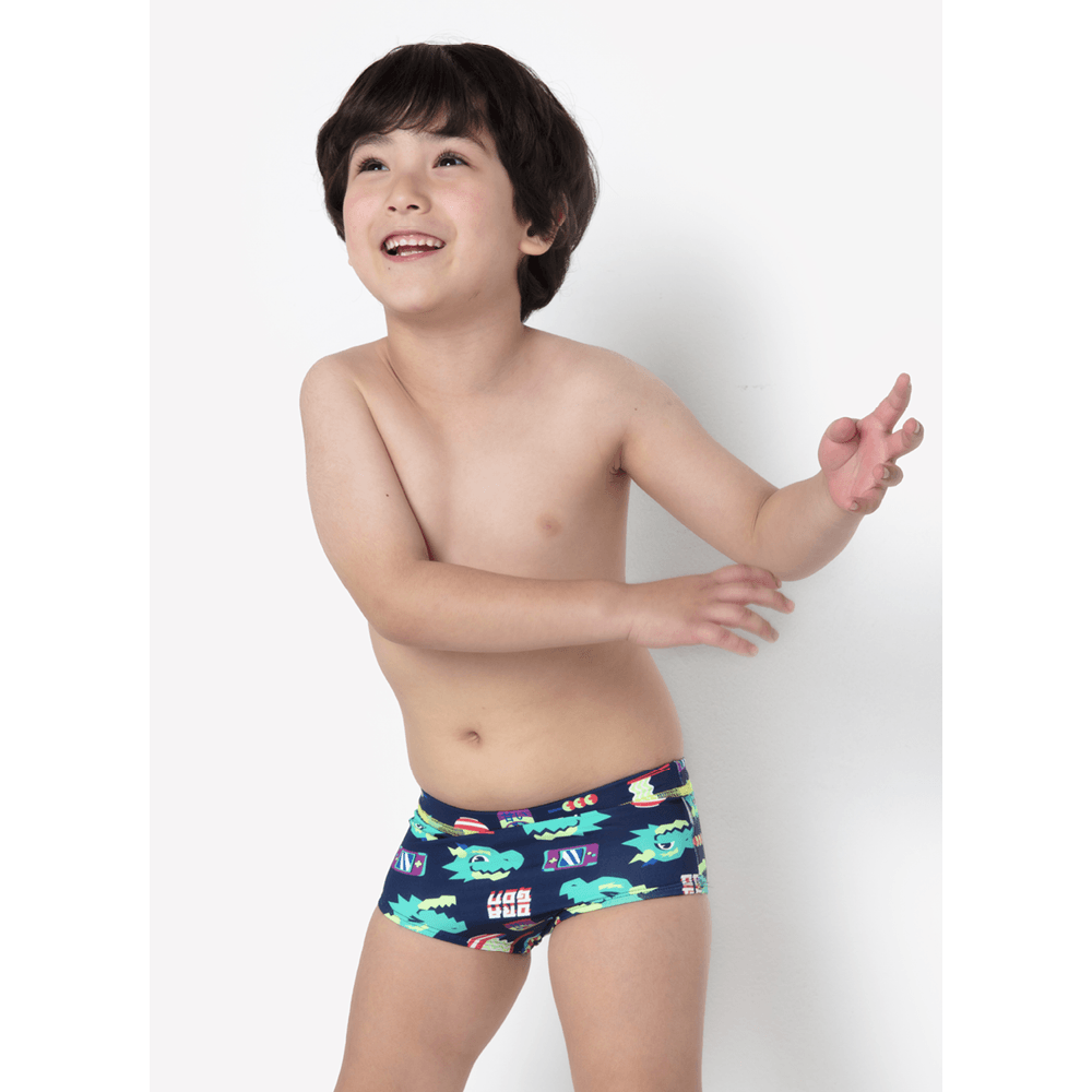 Sunga Menino com Proteção Solar Dragão Street - 2