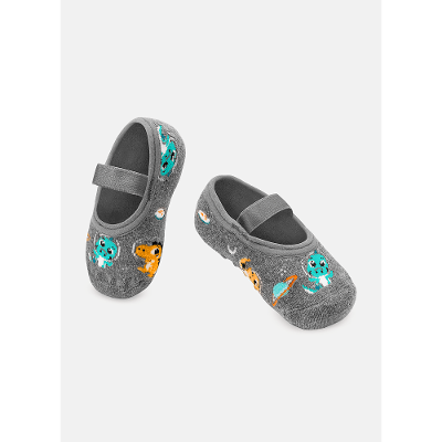 Meia Sapatilha Bebê Menino Dino