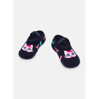 Meia Sapatilha Bebê Menina Antiderrapante Gata - 1