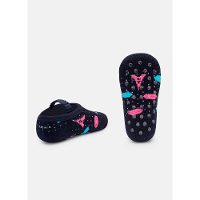 Meia Sapatilha Bebê Menina Antiderrapante Gata - 2