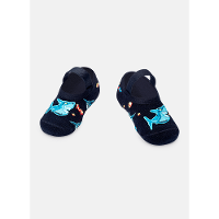 Meia Sapatilha Antiderrapante com Aplique Bebê Tubarão Gamer - 1