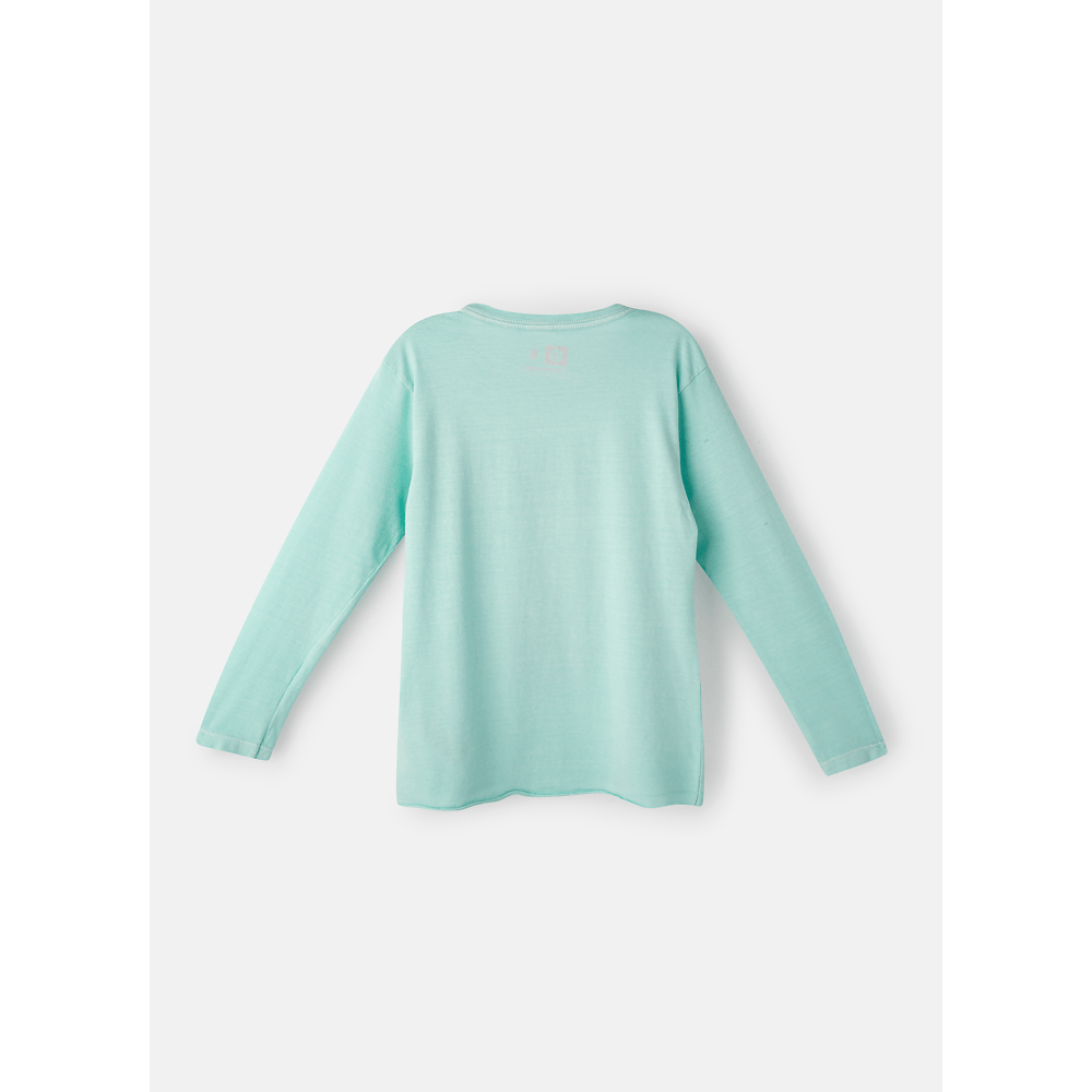 Camiseta Manga Longa Algodão Menina Unicórnio Shine - 2