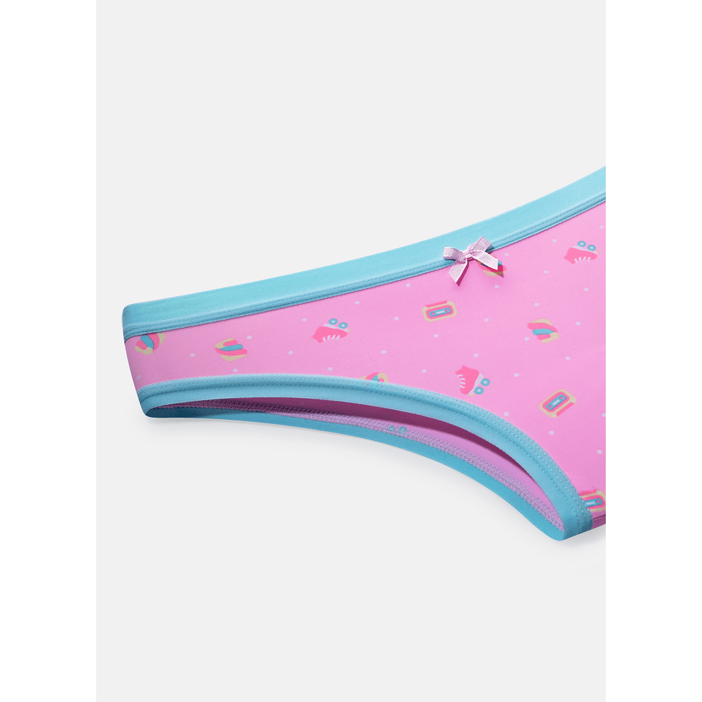 Calcinha Fio Dental Feminina Microfibra Lhama - 3