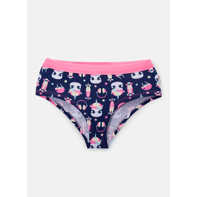 Calcinha Caleçon Menina Teen Unicórnio Skate