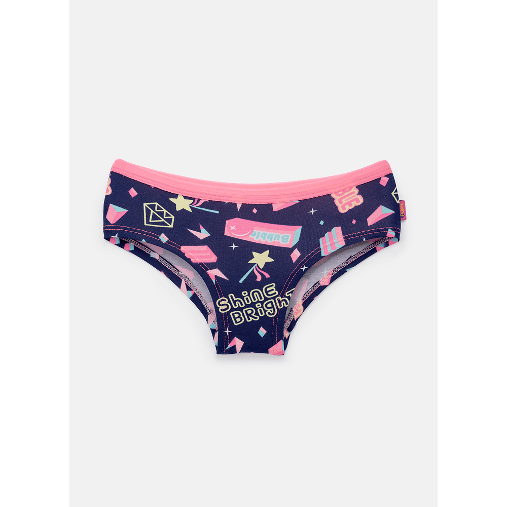 Calcinha Caleçon Menina Unicórnio Shine - 1