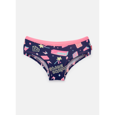 Calcinha Caleçon Menina Unicórnio Shine