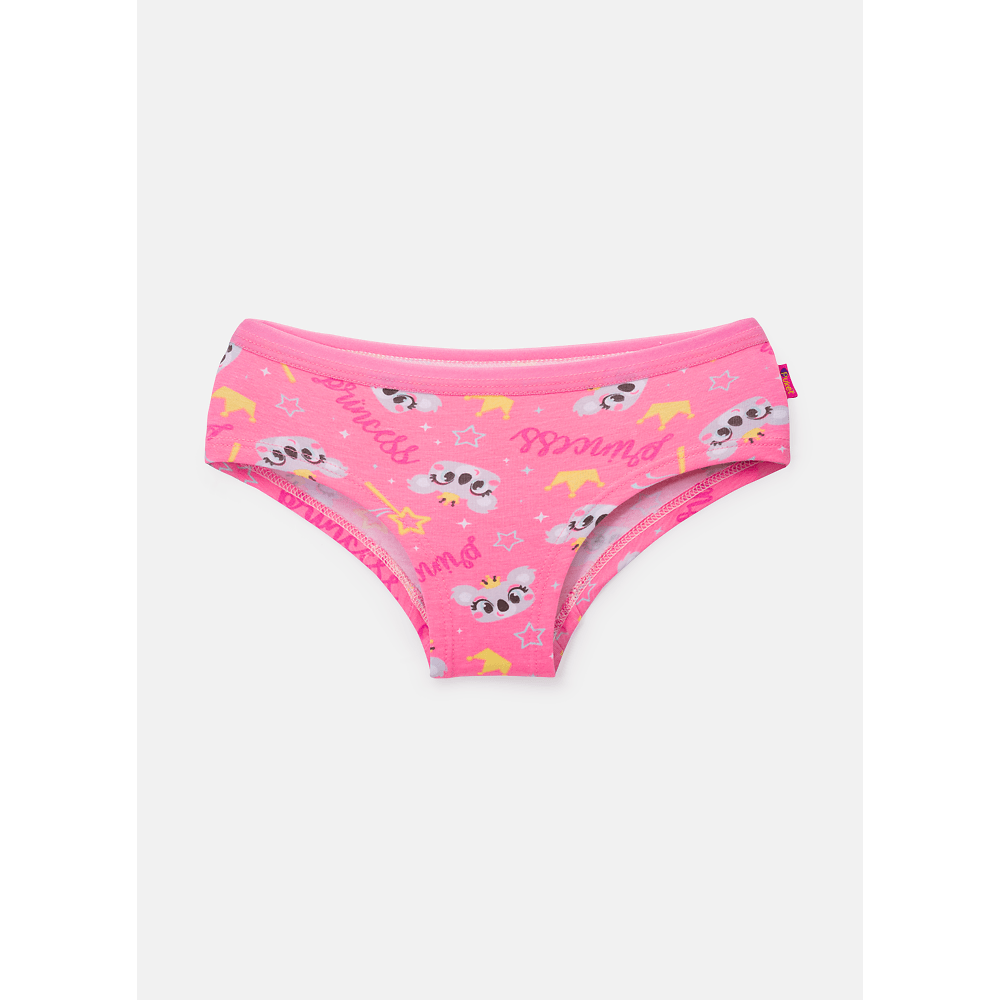 Calcinha Caleçon Algodão Menina Coala Princess - 1