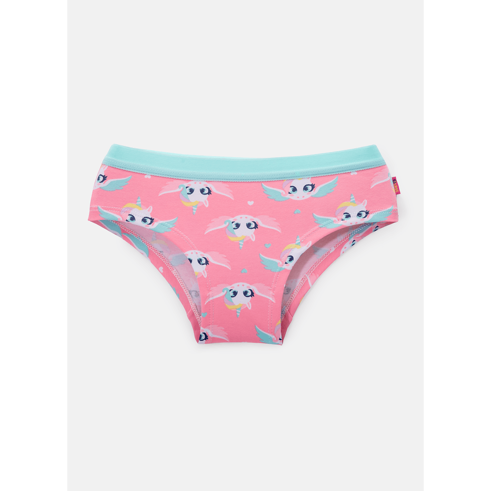 Calcinha Caleçon Algodão Feminina Unicórnio Love - 1