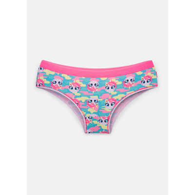 Calcinha Boneca Menina Unicórnio Colorful