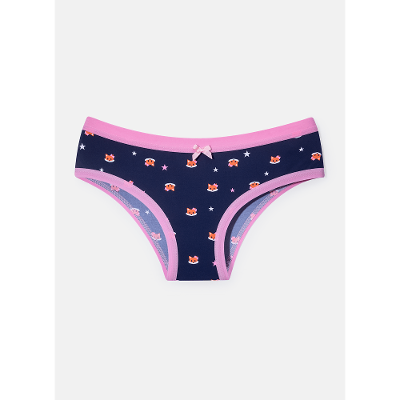 Calcinha Boneca Feminina Microfibra Raposa