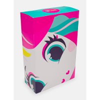 Caixa de Presente Média Unicórnio - 25x17x8cm (AxLxP) - 1