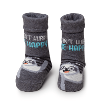 Meia Menino Soquete Cano Médio Preguiça - 1