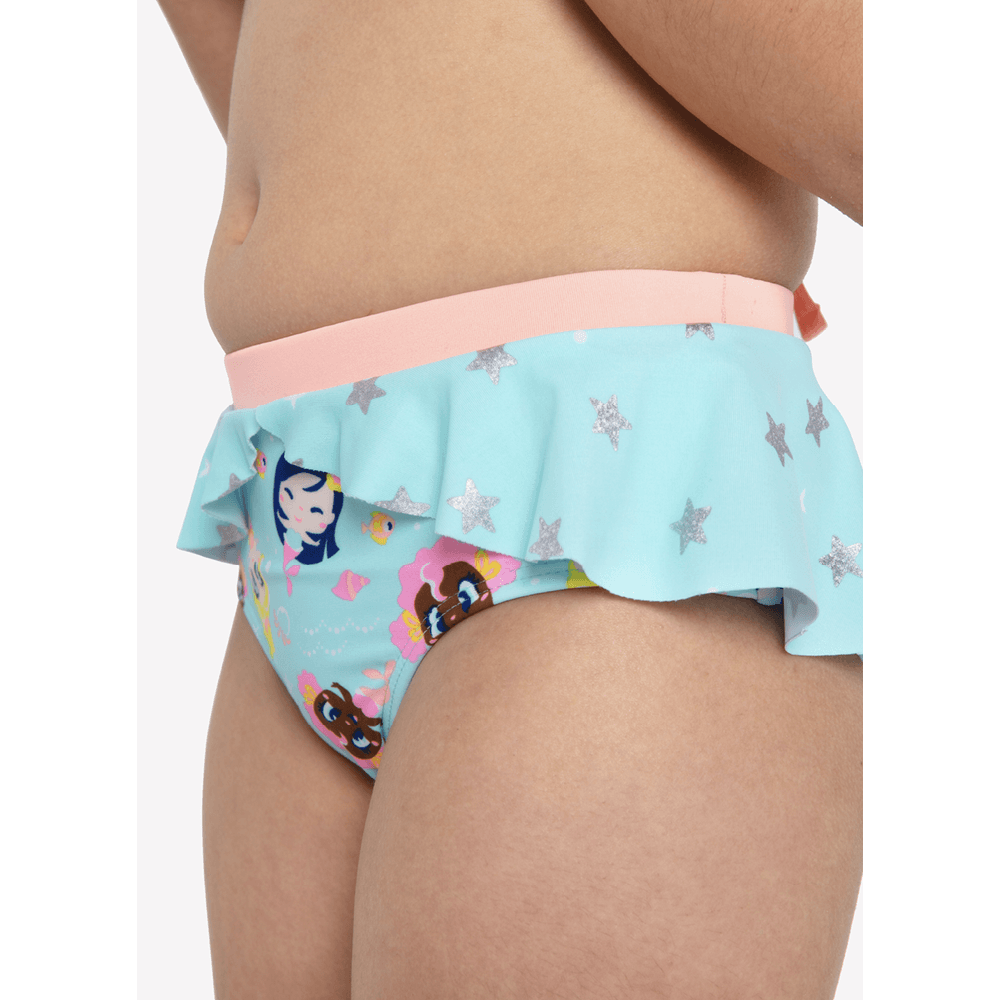 Biquini Menina com Proteção Solar Amigas Sereias - 4