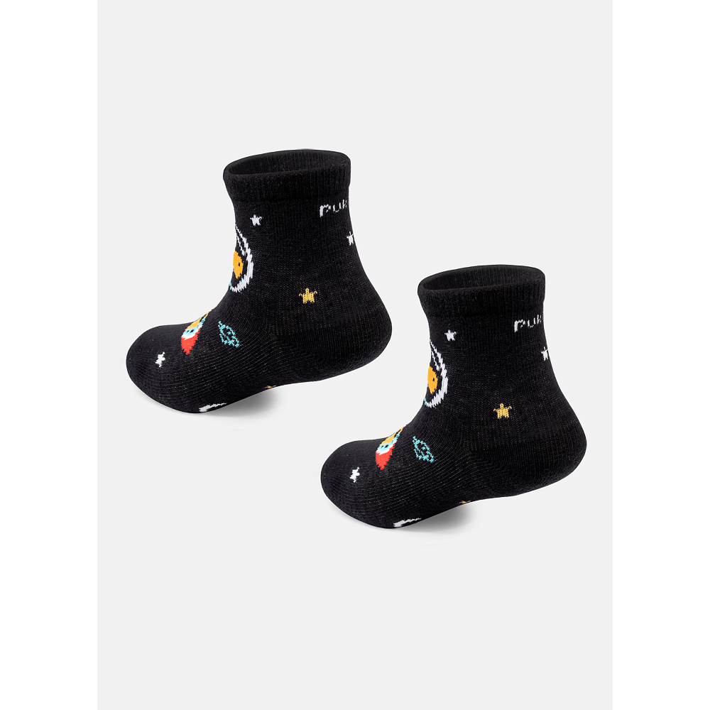 Meia Soquete Bebê Menino Girafa - 2