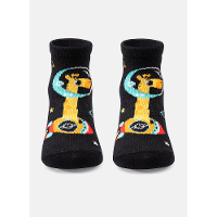 Meia Soquete Bebê Menino Girafa - 1