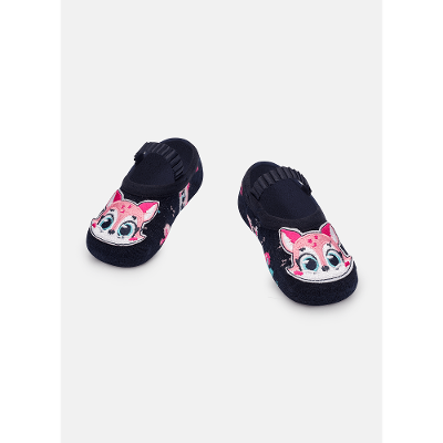 Meia Sapatilha Bebê Menina Raposa