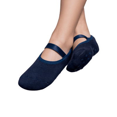 Meia Sapatilha Antiderrapante Lisa