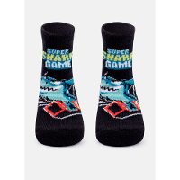 Meia Soquete Bebê Tubarão Gamer - 1