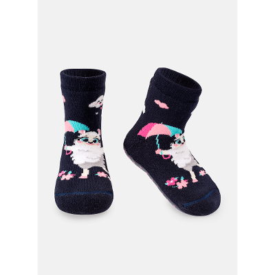 Meia Soquete Bebê Menina Lhama