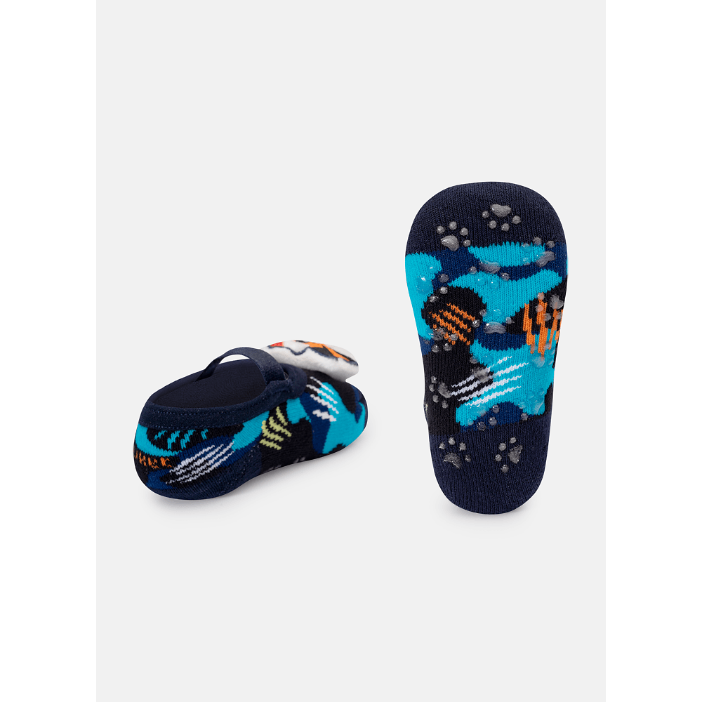 Meia Sapatilha Bebê Menino com Led Tigre Roar - 2