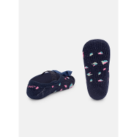 Meia Sapatilha Bebê Menina Laço Unicórnio - 1