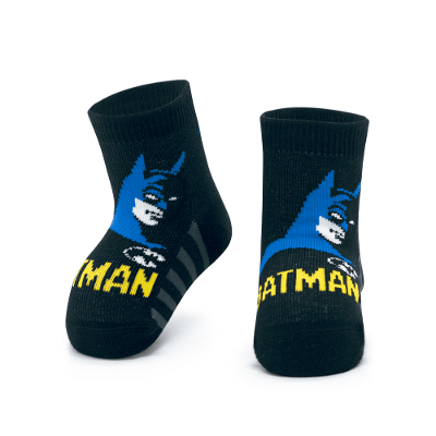 Meia Menino Soquete Cano Médio Batman