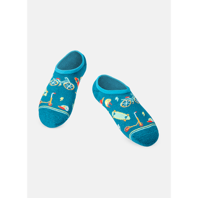 Meia Menino Sapatinho com Antiderrapante Esportes