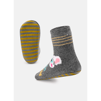 Meia Menina Soquete com sola Emborrachada Bulldog - 2