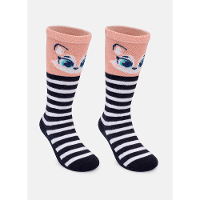 Meia 3/4 Bebê Menina Cano Longo Raposa - 2