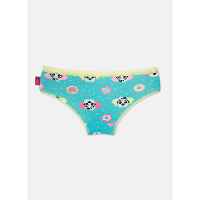 Calcinha Boneca Menina Algodão Dálmata Donuts