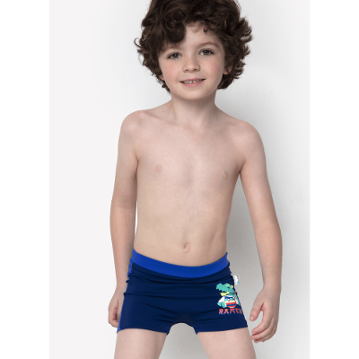 Sunga Boxer com Proteção Solar Menino Dragão Street