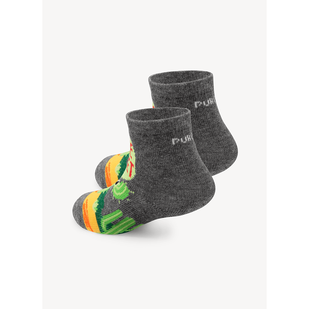 Meia Soquete Bebê Menino Cactos - Brilha no Escuro - 2