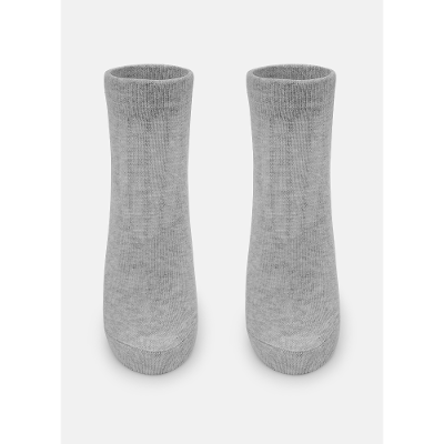 Meia Cano Curto Unissex Adulto Esportiva Lisa