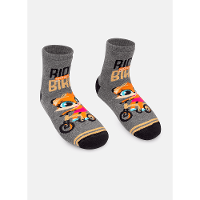 Meia Soquete Menina Sola Emborrachada Raposa - 1