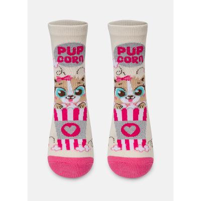 Meia Soquete Menina Pup Corn