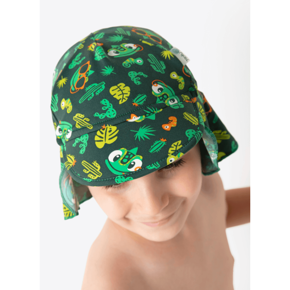 Chapéu com Proteção Solar Menino Camaleão - 1