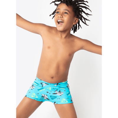 Sunga Menino Tubarão Robô