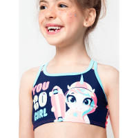 Biquíni Menina com Proteção Solar Unicórnio Skate - 3