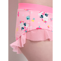 Conjunto Camiseta e Calcinha com Proteção Solar Menina Lhama Secret - 3