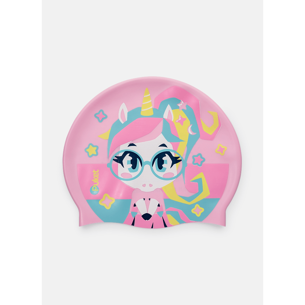 Touca de Natação Unicórnio Kawaii - 2