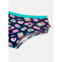 Calcinha Caleçon Adulto Algodão Estampada Unicórnio Kawaii - 3