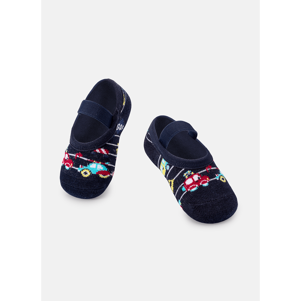 Meia Sapatilha Menino Carros - 1