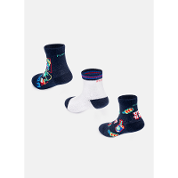 Kit com 3 meias Masculina Dragão Street - 3