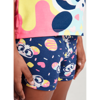 Pijama Manga Curta Viscolycra Menina Panda Donuts - 5