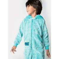 Macacão Manga Longa Soft Menino Família Coelho Brilha no Escuro - 1