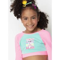 Conjunto Cropped Menina Unicornio PopStar
