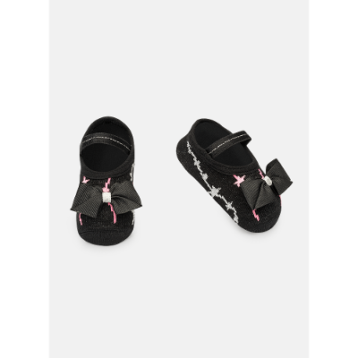 Meia Sapatilha Menina Antiderrapante Estrelas