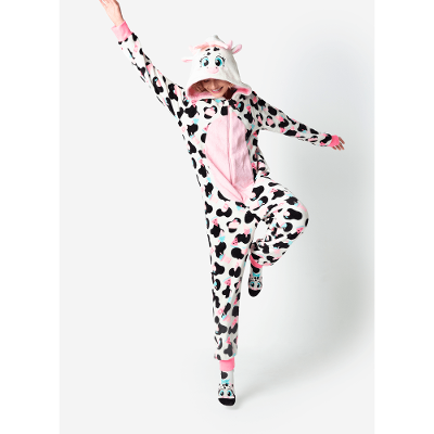 Macacão Manga Longa Feminino Soft Vaca